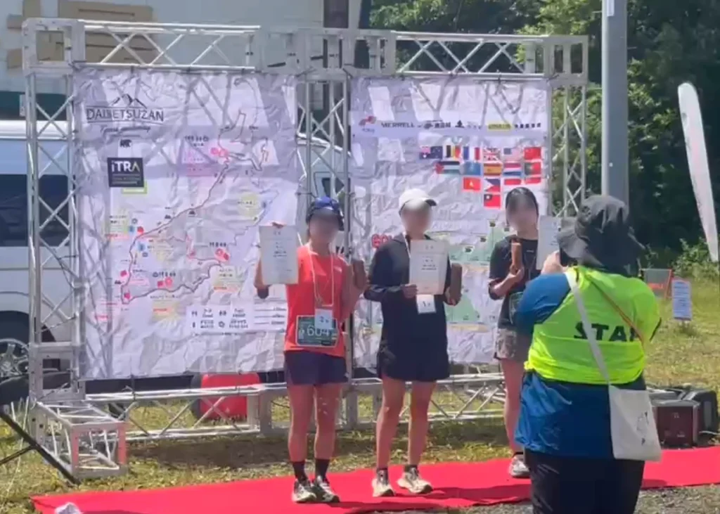 15km(女性) 表彰式